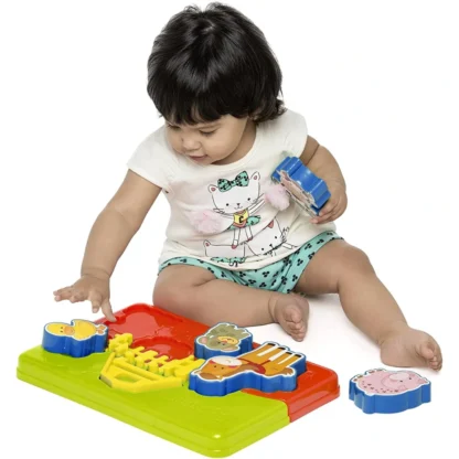 Brinquedo educativo de encaixar sítio animado - Tateti - Image 2