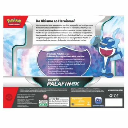 Cartas Pokémon Box Coleção Palafin Ex - Copag - Image 6