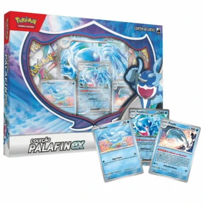 Cartas Pokémon Box Coleção Palafin Ex - Copag - Image 2