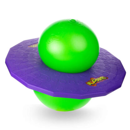 Pogobol brinquedo de pular roxo e verde - Estrela - Image 2