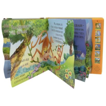 Livro mundo dos animais com som animais da floresta - Todolivro - Image 2