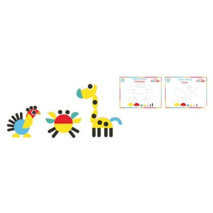 Brinquedo Formas Bichos  em madeira  - Nig - Image 2