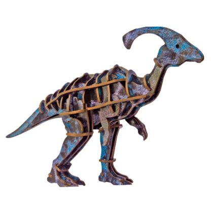 Quebra-cabeça 3D em madeira parasaurolophus - Brincadeira de criança - Image 2