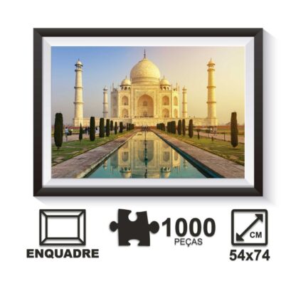 Quebra-cabeça Taj Mahal 1000 peças - Pais e Filhos - Image 3