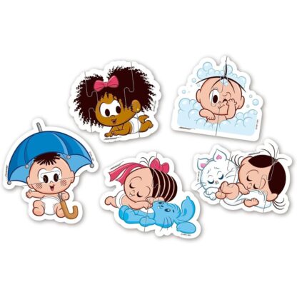 Quebra-cabeça progressivo turma da Mônica baby - Nig - Image 2