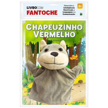 Livro com fantoche Chapeuzinho vermelho - Todolivro