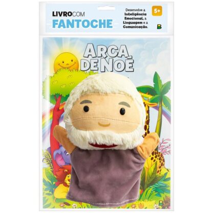 Livro com fantoche arca de Noé - Todolivro