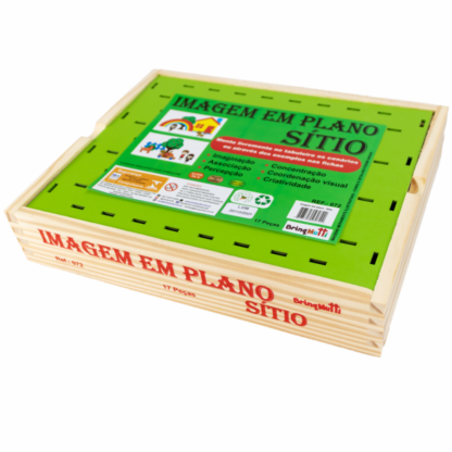 Brinquedo Imagem em Plano Sítio tabuleiro com cenários - BrinqMutti - Image 3