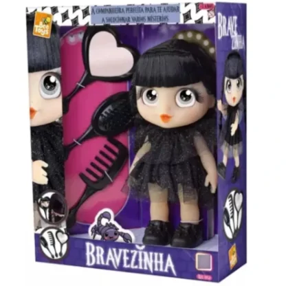 Boneca Bravezinha com acessórios fashion - Bee Toys