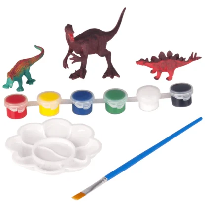 Brinquedo maleta mundo jurassico para pintar e escavar dinossauros - Zoop - Image 2