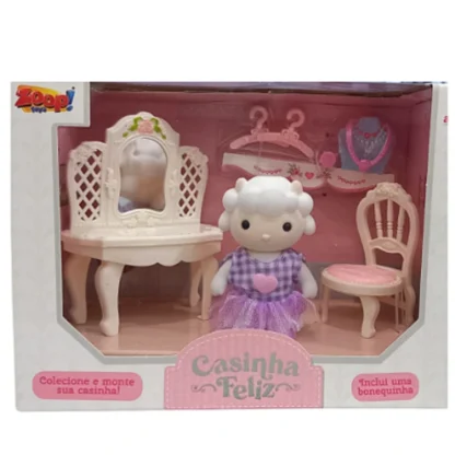 Brinquedo casinha feliz quarto - Zoop