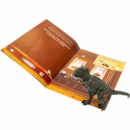 Livro Brinquedo Ilustrado Dinossauro T-Rex - Todolivro - Image 3