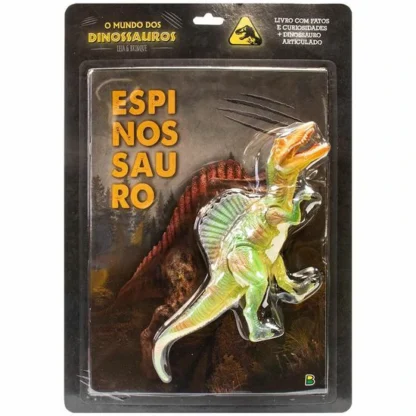 Livro Brinquedo Ilustrado Dinossauro Espinossauro - Todolivro