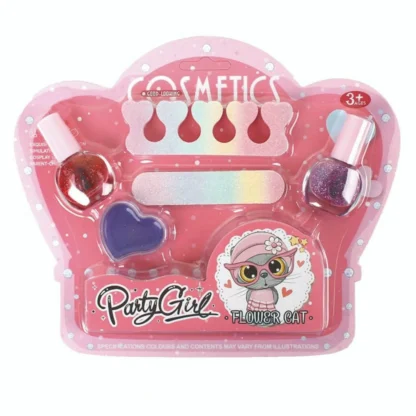 Kit manicure e maquiagem princesa style fashion - Zippy