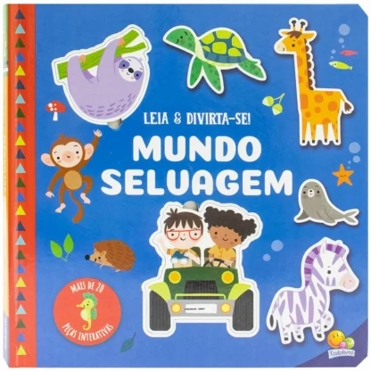 Livro Mundo Selvagem leia e divirta-se! - Todolivro