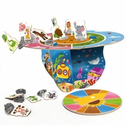 Jogo do Equilíbrio Animais em madeira - Brincadeira De Criança - Image 2