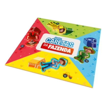 Jogo Caretas da Fazenda em madeira -  Brincadeira de Criança - Image 2